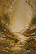 Into The Hidden Valley original artwork