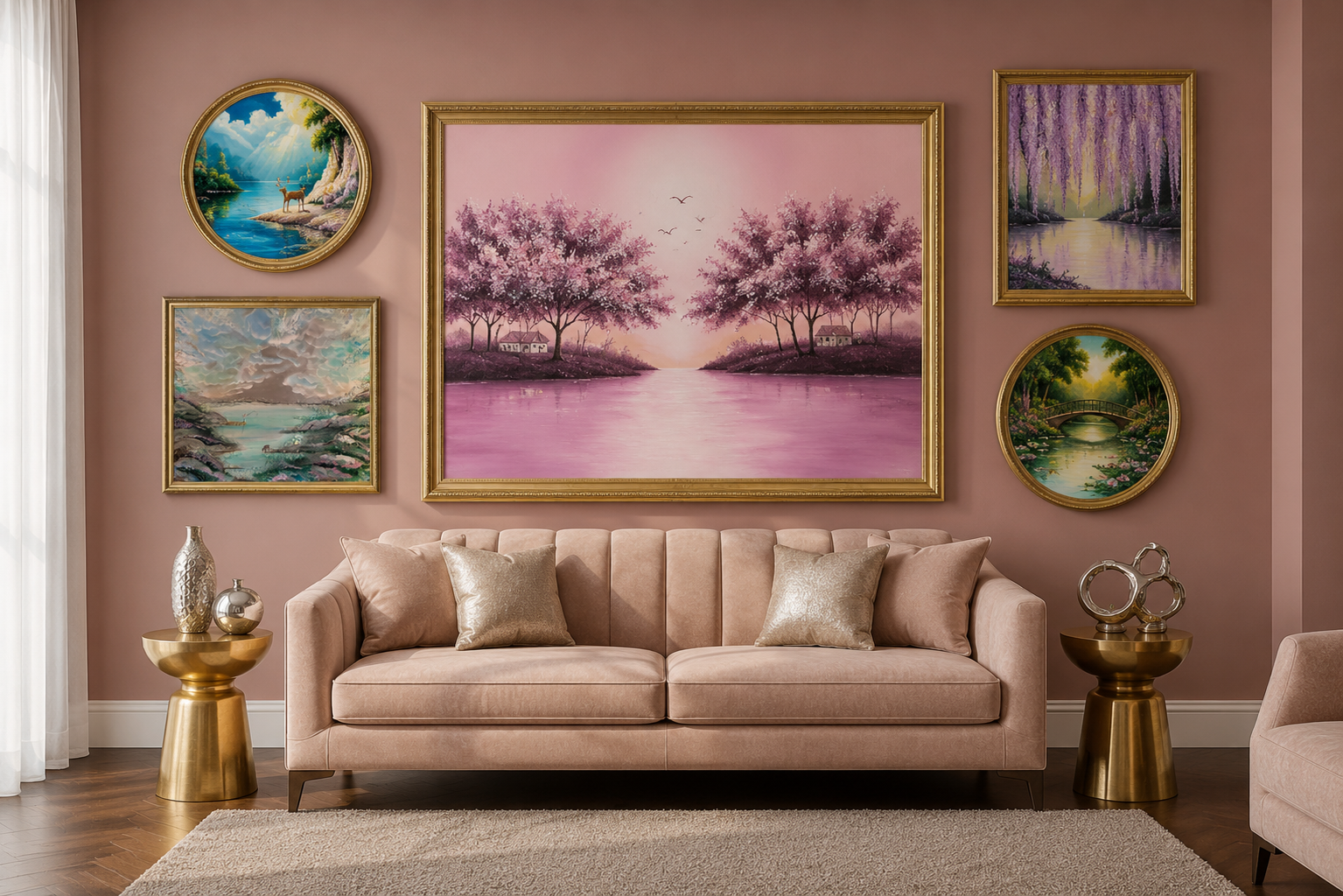 Abstract art background